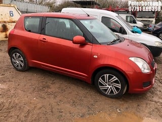 Location: Peterborough - 2008 SUZUKI SWIFT GL 3DR 3 Door Hatchback REG: AP08HCL, Keys: No, MOT Expiry date: 30/05/2024, 1328 Petrol, 5 Speed Manual Petrol, Former Keepers: 7