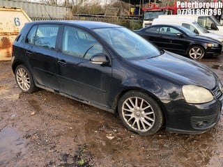 Location: Peterborough - 2006 VOLKSWAGEN GOLF GT TDI 140 5 Door Hatchback REG: KP56FYO, Keys: No, MOT Expiry date: 03/01/2025, 1968 Diesel, 6 Speed Manual Diesel, Former Keepers: 3