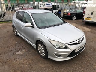 Location: BRENTWOOD - 2010 HYUNDAI I30 EDITION 	 5 DOOR HATCHBACK REG: EK10XHL, 1396cc PETROL, 5 SPEED MANUAL PETROL, Former Keepers: 6, Keys: No, MOT: Expiry date14/05/2025