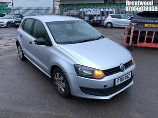 Location: BRENTWOOD - 2011 VOLKSWAGEN POLO S 60 5 DOOR HATCHBACK REG: FR11RRZ, 1198cc PETROL, 5 SPEED MANUAL PETROL, Former Keepers: 6, Keys: Yes, MOT Expiry date: 20/02/2025