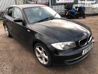 Location: Brentwood - 2008 BMW 118D SE 5 Door Hatchback REG: AY58HNR, Keys: No, MOT Expiry date: 27/09/2024, 1995 Diesel, 6 Speed Manual Diesel, Former Keepers: 8