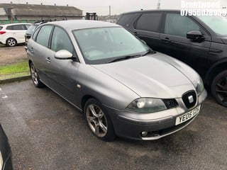 Location: Brentwood - 2005 SEAT IBIZA FR TDI 5 Door Hatchback REG: YE05GDK, Keys: No, MOT Expiry date: 26/04/2024, 1896 Diesel, 6 Speed Manual Diesel, Former Keepers: 7