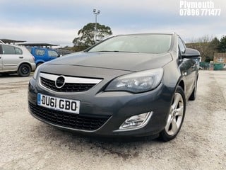 Location: Plymouth - 2011 VAUXHALL ASTRA SRI CDTI Estate REG: DU61GBO, Keys: No, MOT Expiry date: 24/04/2025, 1686 Diesel, 6 Speed Manual Diesel, Former Keepers: 6