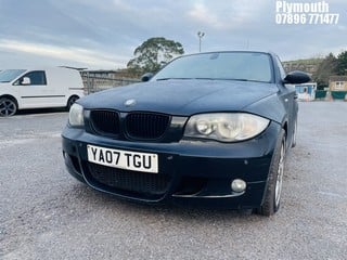 Location: Plymouth - 2007 BMW 118D M SPORT 5 Door Hatchback REG: YA07TGU, Keys: No, MOT Expiry date: 05/11/2024, 1995 Diesel, 6 Speed Manual Diesel, Former Keepers: 11