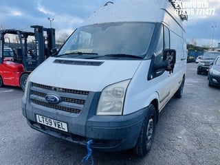 Location: Plymouth - 2009 FORD TRANSIT 115 T350L TREND R Panel Van REG: LT59VEL, Keys: No, MOT Expiry date: 23/08/2025, 2402 Diesel, 6 Speed Manual Diesel, Former Keepers: 6