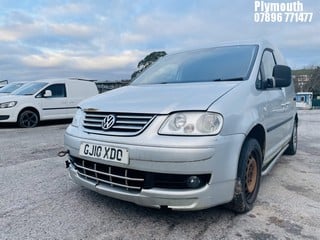 Location: Plymouth - 2010 VOLKSWAGEN CADDY SPORTLINE TDI PD Panel Van REG: GJ10XDO, Keys: No, MOT Expiry date: 26/01/2024, 1968 Diesel, 6 Speed Manual Diesel, Former Keepers: 3