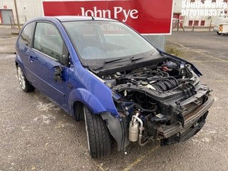 Location: South Wales - 2008 FORD FIESTA ST 3 Door Hatchback REG: DA08ELV, Keys: No, MOT Expiry date: 01/04/2025, 1999 Petrol, 5 Speed Manual Petrol, Former Keepers: 9