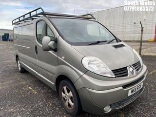 Location: South Wales - 2011 RENAULT TRAFIC LL29 SP DCI150 S-A Panel Van REG: MK11RSX, Keys: No, MOT Expiry date: 11/09/2023, 2464 Diesel, 6 Speed Semi Auto Diesel, Former Keepers: 7