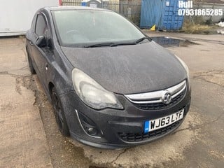 Location: Hull - 2013 VAUXHALL CORSA LIMITED EDITION 3 Door Hatchback REG: WJ63LTF, Keys: No, MOT Expiry date: 13/07/2024, 1229 Petrol, 5 Speed Manual Petrol, Former Keepers: 9