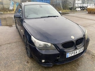 Location: Hull - 2006 BMW 530D M SPORT AUTO 4 Door Saloon REG: TP54XXX, Keys: No, MOT Expiry date: 03/10/2022, 2993 Diesel, 6 Speed Auto Diesel, Former Keepers: 5