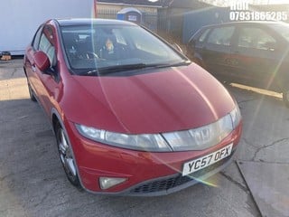 Location: Hull - 2007 HONDA CIVIC EX I-CTDI 5 Door Hatchback REG: YC57OFX, Keys: No, MOT Expiry date: 25/01/2025, 2204 Diesel, 6 Speed Manual Diesel, Former Keepers: 3