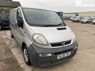 Location: Hull - 2006 VAUXHALL VIVARO 2900 DTI LWB Panel Van REG: KL06YEX, Keys: No, MOT Expiry date: 09/09/2025, 1870 Diesel, 5 Speed Manual Diesel, Former Keepers: 16