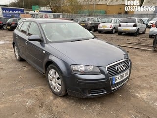 Location: Leeds - 2008 AUDI A3 TDI E 5 Door Hatchback REG: RK08XHE, Keys: No, MOT Expiry date: 10-11-2024, 1896 Diesel, 5 Speed Manual Diesel, Former Keepers: 4