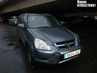 Location:  Hayes - 2004 HONDA CR-V I-VTEC SE SPORT AUTO Estate REG: RK54ZHD, Keys: No, MOT Expiry date: 18/08/2025, 1998 Petrol, 4 Speed Auto Petrol, Former Keepers: 7