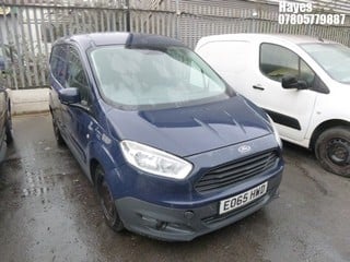 Location:  Hayes - 2015 FORD TRANSIT COURIER TREND TDC Panel Van REG: EO65HWD, Keys: No, MOT Expiry date: 09/06/2025, 1499 Diesel, 5 Speed Manual Diesel, Former Keepers: 4