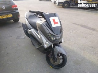 Location:  Hayes - 2018 YAMAHA GPD125-A NMAX 125 ABS Scooter REG: YP68EVJ, Keys: No, MOT Expiry date: 30/10/2024, 125 Petrol, AUTOMATIC, Former Keepers: 3