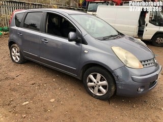 Location: Peterborough - 2008 NISSAN NOTE ACENTA MPV REG: DY58VDG, Keys: No, MOT Expiry date: 03/09/2024, 1386 Petrol, 5 Speed Manual Petrol, Former Keepers: 5