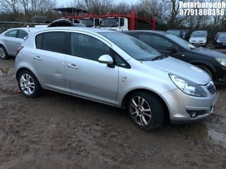 Location: Peterborough - 2010 VAUXHALL CORSA SXI 5 Door Hatchback REG: BN60BZT, Keys: No, MOT Expiry date: 17/09/2024, 1229 Petrol, 5 Speed Manual Petrol, Former Keepers: 7