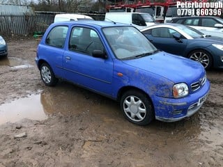 Location: Peterborough - 2002 NISSAN MICRA S AUTO 3 Door Hatchback REG: WN51NKD, Keys: No, MOT Expiry date: 17/09/2025, 998 Petrol, Variable Speed Auto Petrol, Former Keepers: 6