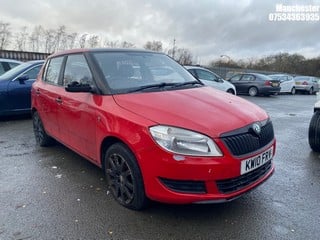 Location: Manchester - 2010 SKODA FABIA S 6V 5 Door Hatchback REG: KW10FRV, 1198 Petrol, 5 Speed Manual Petrol, Former Keepers: 8, Keys: No, MOT Expiry date: 10/07/2024