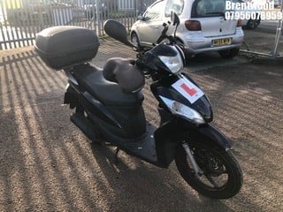 Location: BRENTWOOD - 2013 HONDA NSC 110 E-E Motorcycle REG: ML63LBA, 108 Petrol, Auto Petrol, Former Keepers: 12, Keys: No, MOT: Expiry date12/10/2025