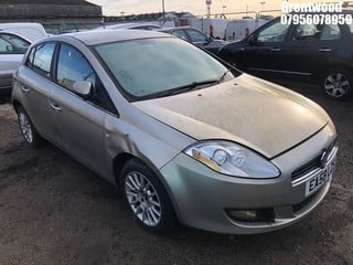 Location: Brentwood - 2008 FIAT BRAVO DYNAMIC M-JET 150 5 Door Hatchback REG: EA58LZS, Keys: No, MOT Expiry date: 28/12/2023, 1910 Diesel, 6 Speed Manual Diesel, Former Keepers: 3