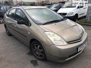 Location: Brentwood - 2004 TOYOTA PRIUS T4 VVT-I AUTO 5 Door Hatchback REG: EP04UPN, Keys: No, MOT Expiry date: 04/07/2024, 1497 Hybrid Electric, Variable 1 Speed Auto Petrol/E, Former Keepers: 9