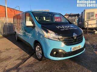 Location: Nottingham - 2019  RENAULT TRAFIC LL29 SPORT NAV ENG Panel Van REG: AD19AYO, 1598cc Diesel, 6 Speed Manual Diesel, Former Keepers: 1, Keys: Yes, MOT Expiry date: 24/04/2025