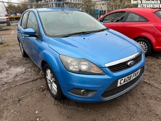 Location: North Woolwich - 2008 FORD FOCUS ZETEC 125 5 Door Hatchback REG: CA08FKH, Keys: No, MOT Expiry date: 22/02/2025, 1798 Petrol, 5 Speed Manual Petrol, Former Keepers: 12