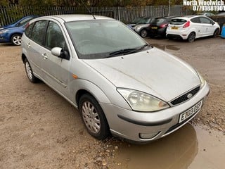 Location: North Woolwich - 2003 FORD FOCUS GHIA AUTO 5 Door Hatchback REG: ET03OSP, Keys: No, MOT Expiry date: 04/01/2024, 1988 Petrol, 4 Speed Auto Petrol, Former Keepers: 4