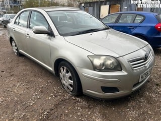 Location: North Woolwich - 2007 TOYOTA AVENSIS COLOUR CTION VVTI 5 Door Hatchback REG: HT56FDP, Keys: No, MOT Expiry date: 08/08/2024, 1794 Petrol, 5 Speed Manual Petrol, Former Keepers: 3