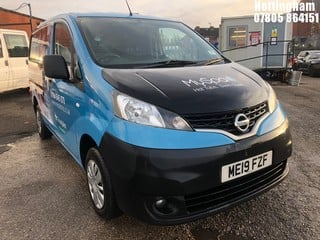 Location: Nottingham - 2019 NISSAN NV200 ACENTA DCI Car Derived Van REG: ME19FZF, 1461cc Diesel, 5 Speed Manual Diesel, Former Keepers: 0, Keys: Yes, MOT Expiry date: 23/06/2025