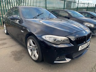 Location: BELVEDERE - 2013 BMW 520D M SPORT AUTO 4 DOOR HATCHBACK REG: OV13GWN, 1995cc DIESEL, 8 SPEED AUTO DIESEL, Former Keepers: 5, Keys: No, MOT: Expiry date10/10/2024