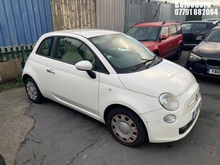 Location: BELVEDERE - 2011 FIAT 500 POP 3 DOOR HATCHBACK REG: LV11SKE, 875cc PETROL, 5 SPEED MANUAL PETROL, Former Keepers: 3, Keys: No, MOT: Expiry date29/06/2024