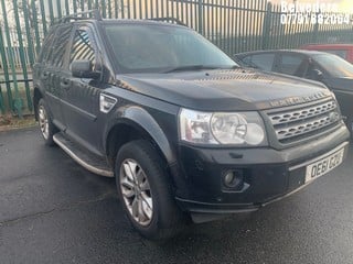 Location: BELVEDERE - 2012 LAND ROVER FREELANDER XS TD4 Estate REG: OE61GZU, 2179 Diesel, 6 Speed Manual Diesel, Former Keepers: 6, Keys: No, MOT: Expiry date15.02.2025