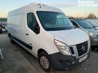 Location: BELVEDERE - 2014 NISSAN NV400 SE DCI Panel Van REG: DG64OYN, 2298 Diesel, 6 Speed Manual Diesel, Former Keepers: 6, Keys: No, MOT: Expiry date04/02/2025