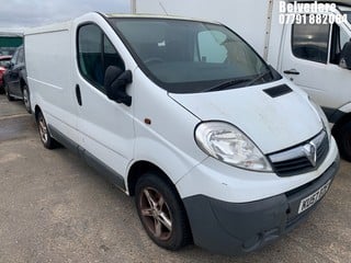 Location: Belvedere - 2007 VAUXHALL VIVARO 2700 CDTI SWB Panel Van REG: KU57BZE, Keys: No, MOT Expiry date: 13/06/2024, 1995 Diesel, 6 Speed Manual Diesel, Former Keepers: 9