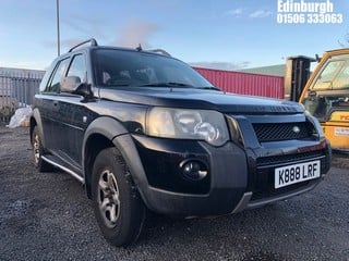 Location: Edinburgh - 2005 LAND ROVER FREELANDER ADVENTURER TD Estate REG: K888LRF, Keys: No, MOT Expiry date: 06/09/2024, 1951 Diesel, 5 Speed Manual Diesel, Former Keepers: 8