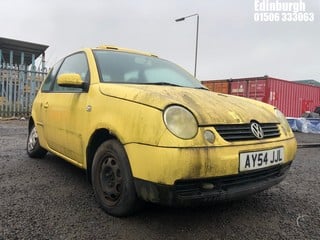 Location: Edinburgh - 2004 VOLKSWAGEN LUPO S SDI 3 Door Hatchback REG: AY54JJL, Keys: No, MOT Expiry date: 13/08/2022, 1716 Diesel, , Former Keepers: 4