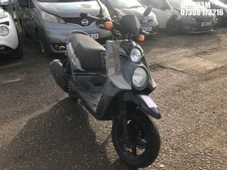 NOTE: ATF Registered Buyers ONLY - Location: Mitcham - 2012 YAMAHA  BWS 125 Scooter REG: RK62ZBF, Keys: No, 124 Petrol, Automatic, Former Keepers: 5