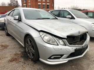 Location: Nottingham - 2010 MERCEDES-BENZ E350 BLUEF-CY SPORT CDI A Coupe REG: VE10VAY, Keys: No, MOT Expiry date: 12/02/2024, 2987 Diesel, 7 Speed Auto Diesel, Former Keepers: 10