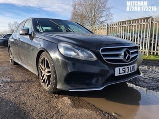 Location: MITCHAM - 2013 MERCEDES-BENZ E220 AMG SPORT CDI AUTO 4 Door Saloon REG: LS13LRL, 2143 Diesel, 7 Speed Auto Diesel, Former Keepers: 10, Keys: No, MOT: Expiry date06/11/2024