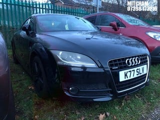 Location: MITCHAM - 2008 AUDI TT FSI Coupe REG: K77SLV, 1984 Petrol, 6 Speed Manual Petrol, Former Keepers: 9, Keys: No, MOT: Expiry date29/11/2024