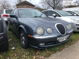 Location: MITCHAM - 2000 JAGUAR S-TYPE V6 SE AUTO 4 DOOR SALOON REG: X552GGO, 2967cc PETROL, 5 SPEED AUTO PETROL, Former Keepers: 4, Keys: No, MOT: Expiry date18/03/2025