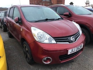 Location: Nottingham - 2012 NISSAN NOTE N-TEC+ AUTO MPV REG: JIJ2628, Keys: No, MOT Expiry date: 22/11/2024, 1598 Petrol, 4 Speed Auto Petrol, Former Keepers: 2