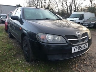 Location: MITCHAM - 2005 NISSAN ALMERA S 5 DOOR HATCHBACK REG: YF05HCE, 1497cc PETROL, 5 SPEED MANUAL PETROL, Former Keepers: 10, Keys: No, MOT: Expiry date24/10/2024