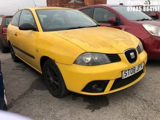 Location: Nottingham - 2008 SEAT IBIZA FREERIDER 3 Door Hatchback REG: ST08JPV, Keys: Yes, MOT Expiry date: 09/08/2024, 1198 Petrol, 5 Speed Manual Petrol, Former Keepers: 7