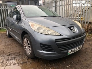 Location: Mitcham - 2010 PEUGEOT 207 S 3 Door Hatchback REG: PN60FXG, Keys: No, MOT Expiry date: 13/11/2024, 1360 Petrol, 5 Speed Manual Petrol, Former Keepers: 6