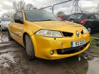 Location: Mitcham - 2007 RENAULT MEGANE R-SPORT 230 F1 R26 3 Door Hatchback REG: R2GGO, Keys: No, MOT Expiry date: 03/08/2024, 1998 Petrol, 6 Speed Manual Petrol, Former Keepers: 4