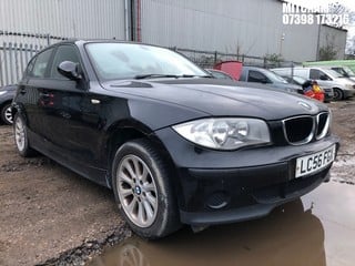 Location: Mitcham - 2006 BMW 116 I ES 5 Door Hatchback REG: LC56FGX, Keys: No, MOT Expiry date: 22/04/2025, 1596 Petrol, 6 Speed Manual Petrol, Former Keepers: 7